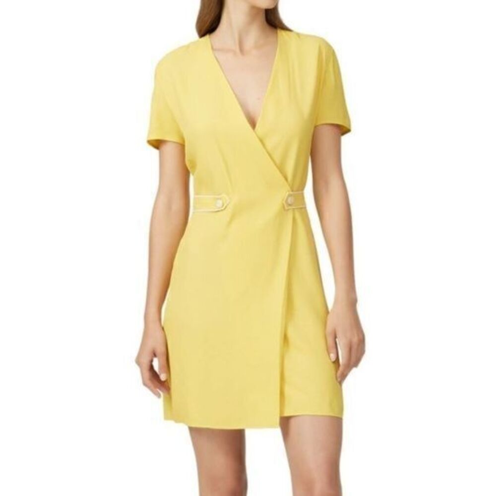 Rag & Bone Tabitha Yellow Shirt Dress size…